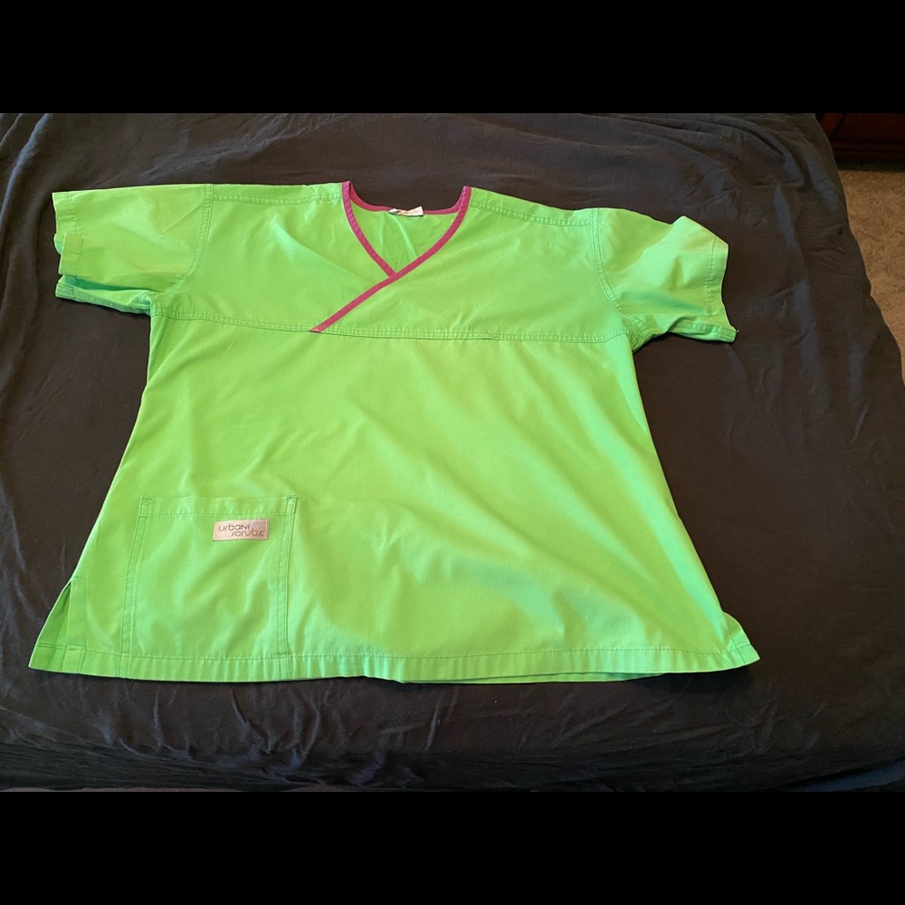 Urbane scrub top